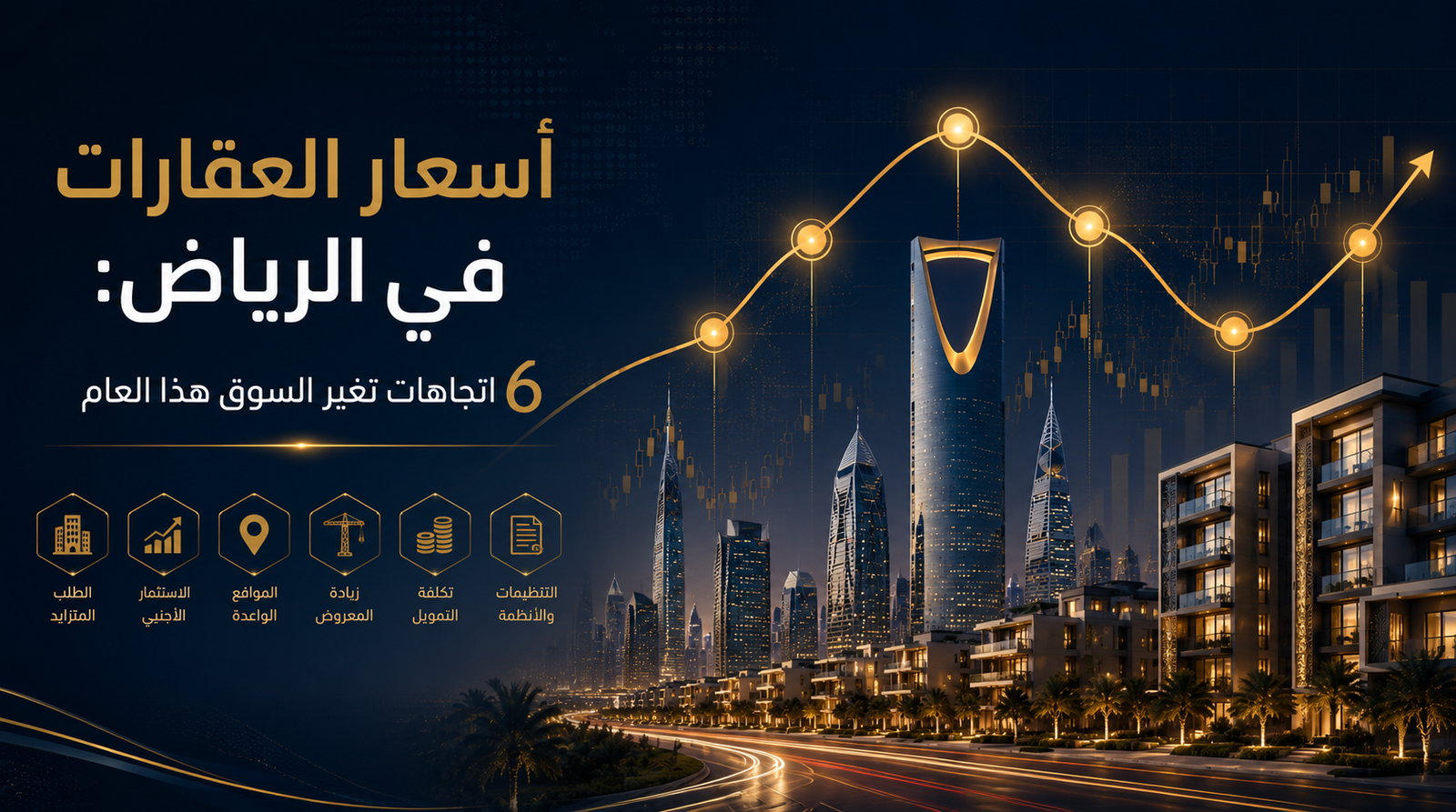 أسعار العقارات في الرياض 6 اتجاهات تغير السوق هذا العام