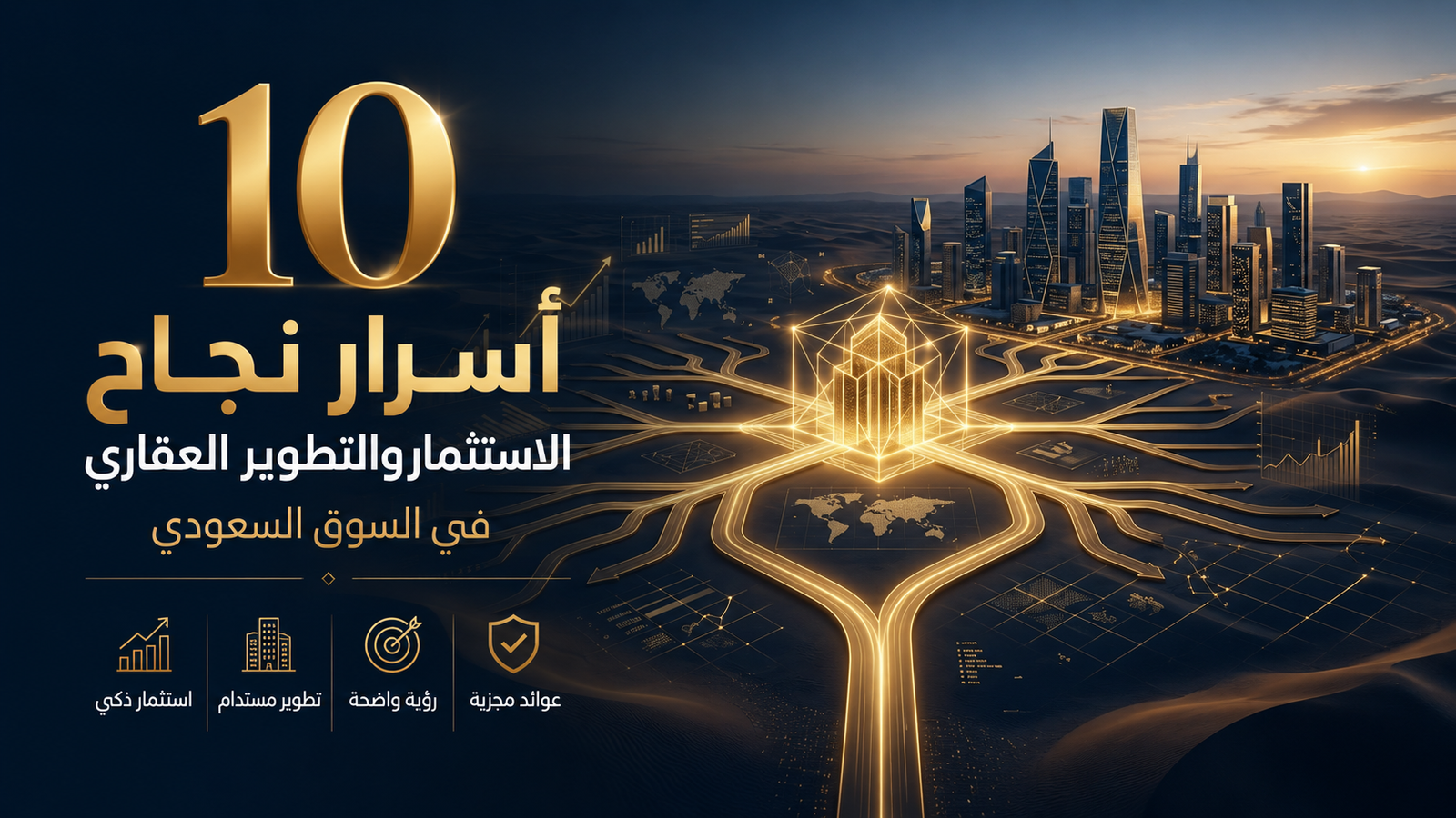10 أسرار نجاح الاستثمار والتطوير العقاري في السوق السعودي