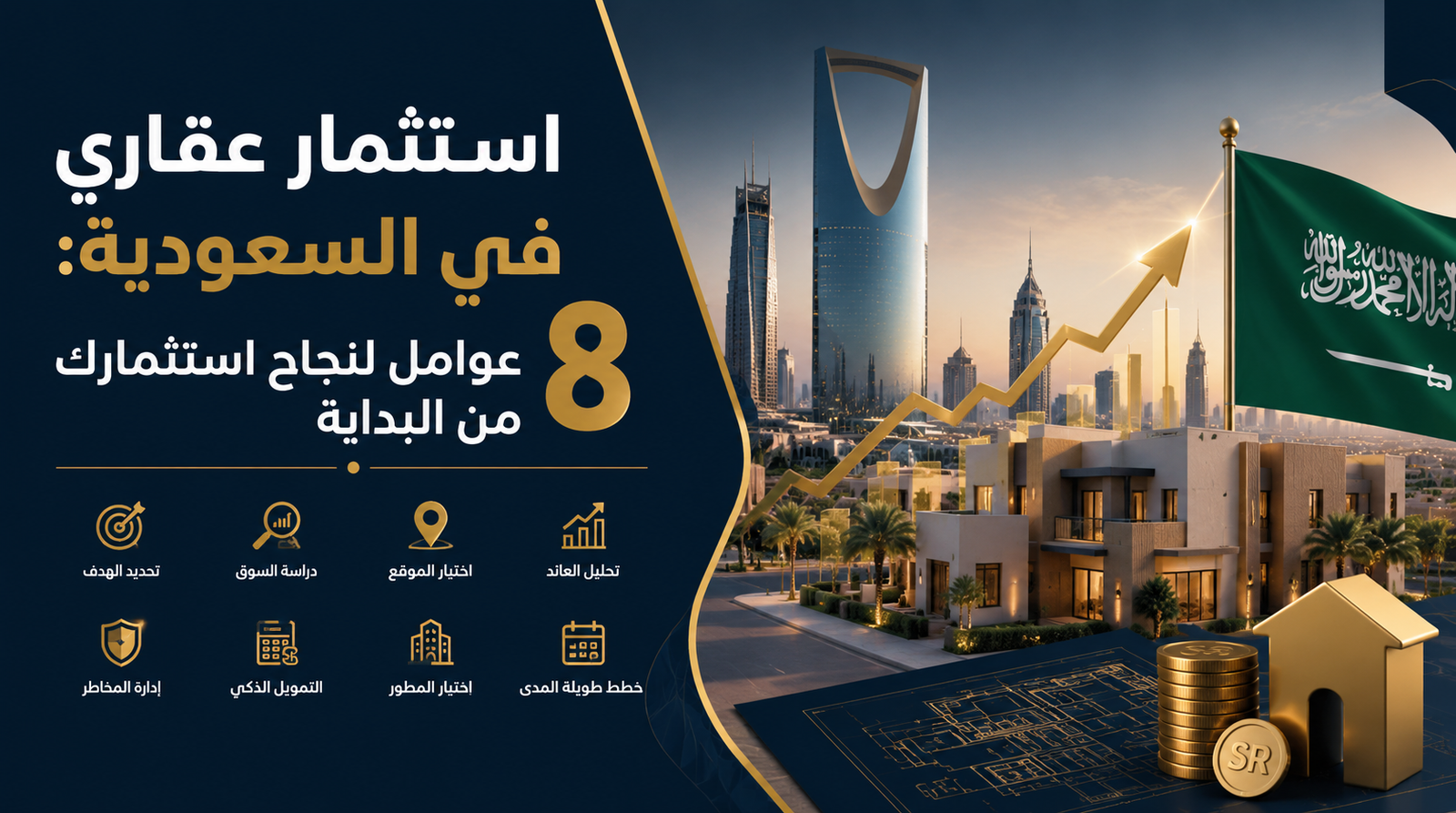 استثمار عقاري في السعودية 8 عوامل لنجاح استثمارك من البداية