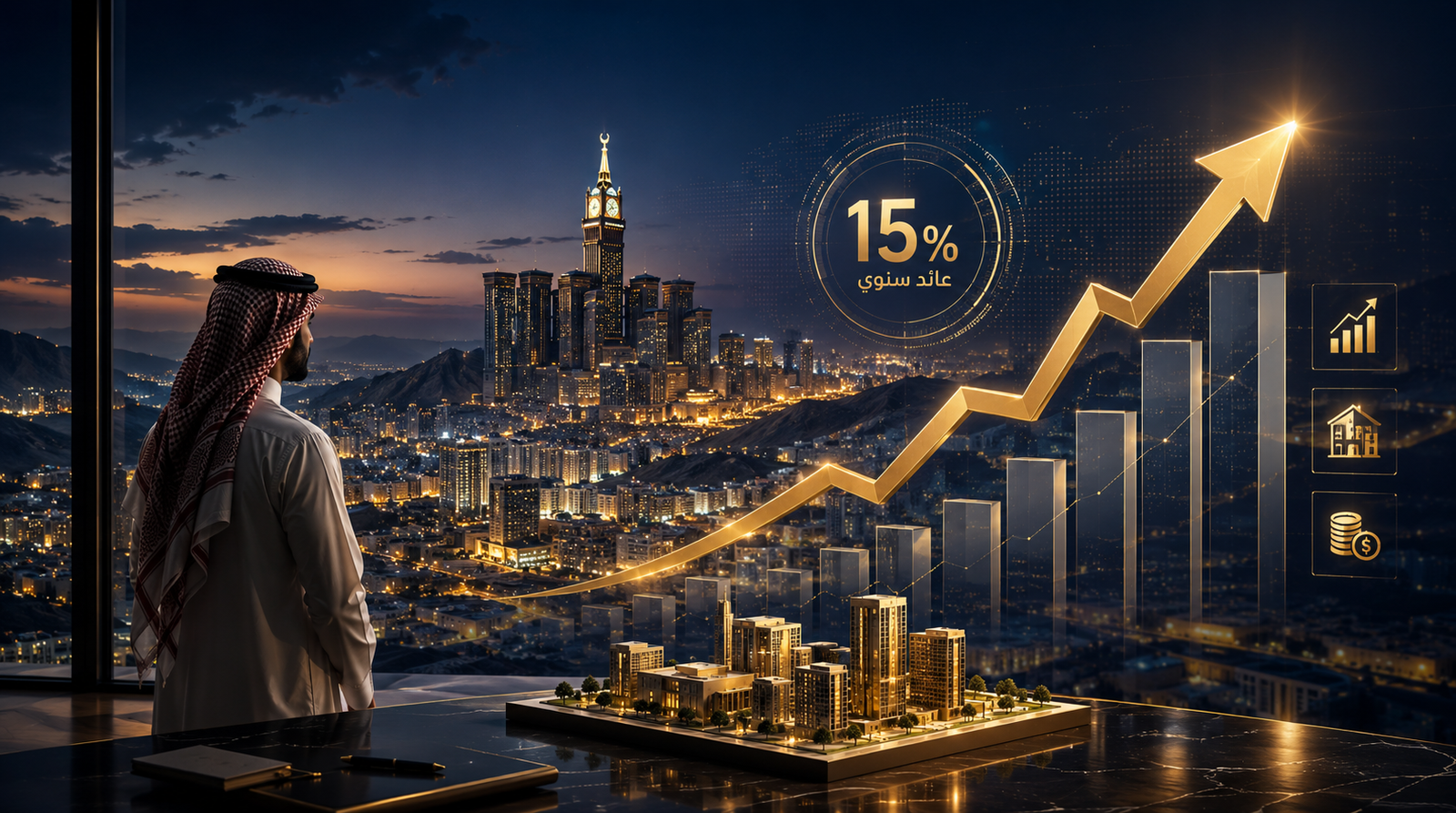 الاستثمار العقاري في مكة