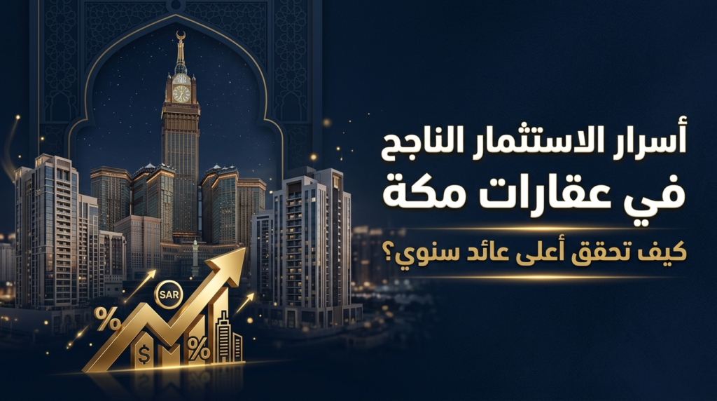 أسرار الاستثمار الناجح في عقارات مكة: كيف تحقق أعلى عائد سنوي؟