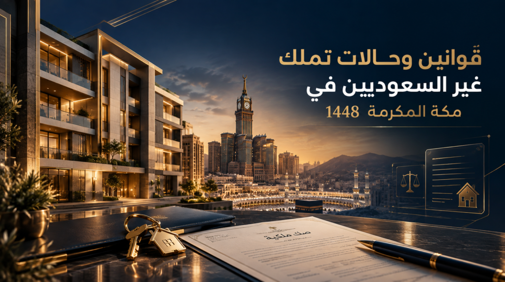 قوانين وحالات تملك غير السعوديين في مكة المكرمة 1448
