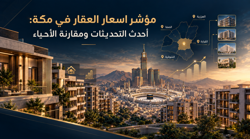 مؤشر اسعار العقار في مكة أحدث التحديثات ومقارنة الأحياء